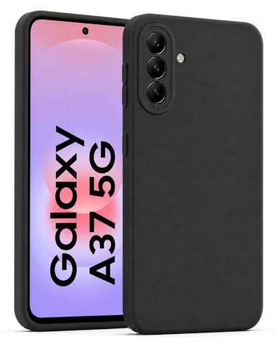 Image of ArmourPro Soft Silicone Back Cover for Samsung Galaxy A37 | Black