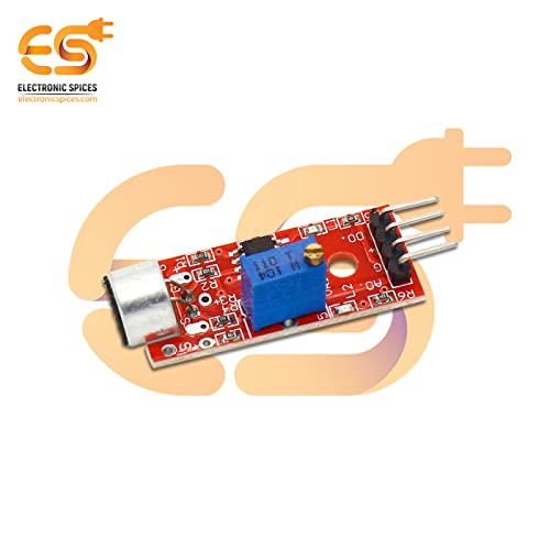 Image of Electronic Spices High-Sensitivity Sound & Voice Sensor Module | Microphone Detection & Whistle Trigger for Arduino, DIY Electronics