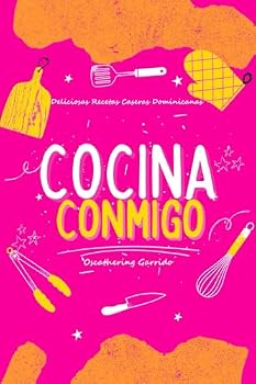 Paperback Cocina Conmigo: Deliciosas Recetas Caseras Dominicanas (Spanish Edition) [Spanish] Book