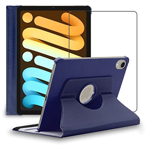 Coque iPad Mini 2021 avec étui rotatif 360 pour un confort de vision idéal