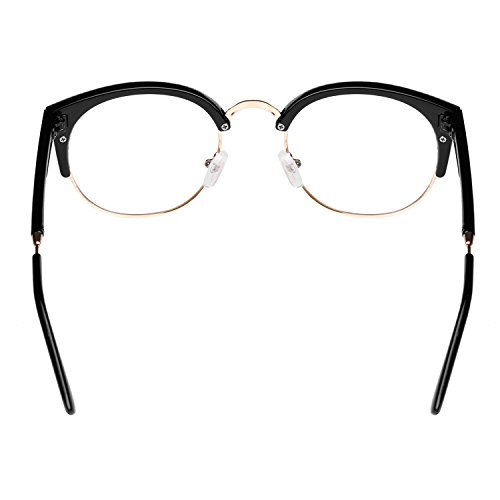 Forepin® Uomo Donna Rotonda Montatura Occhiali da