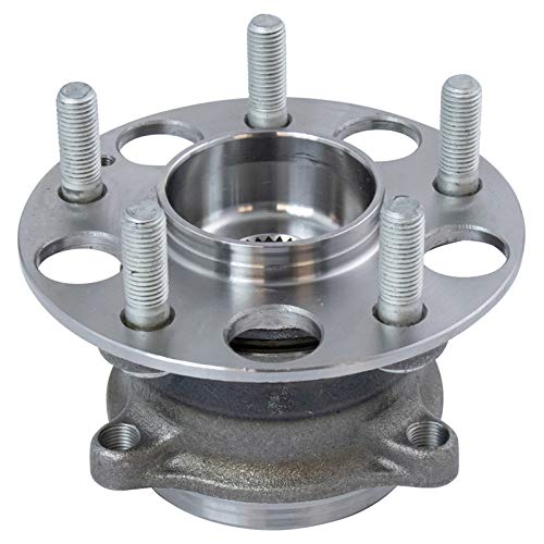 Image of TRQ Rear Left and Right Wheel Bearing and Hub Assembly Set 2 Piece Compatible with 2014-2016 Acura MDX AWD with ABS