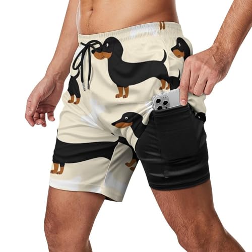 Comfort Men Big & Tall Cargo Short Board Shorts for Beach Gym Sport
