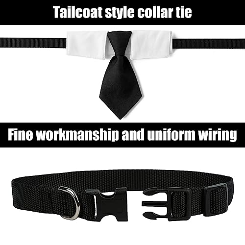 Hund Fliege Halsband, verstellbare Hochzeit Haustier Krawatte, Formelle Hunde Smokinghalsband Katze Schlips für Welpe, Kätzchen, große, mittelgroße und kleine Hunde und Katzen