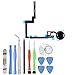 Unifix-Black Home Button Flex Connector Ribbon Cable Replacement Part for iPad Mini 3 3rd Gen + Premium Tools