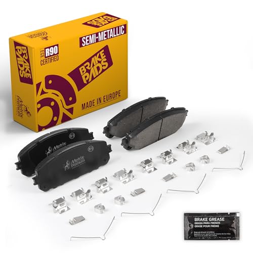 Metrix Premium Chassis Parts Front Brake Pad Set D1843 Fits Jeep Cherokee