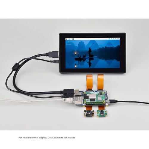 Compute Module 5 Base Board Raspberry Pi CM5 avec EEPROM et adaptateur USB HDMI