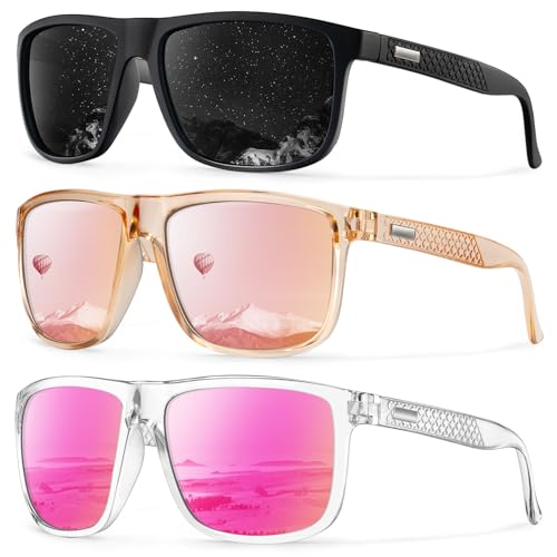 KALIYADI Mens-Sunglasses Polarized Sunglasses Men: Classic Sun Glasses with UV400 Protection for Driving Fishing Golf - image 1