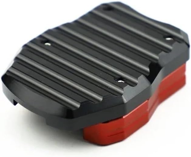 Motorcycle Foot Plate Pad for PCX125 PCX150 PCX160 Aluminum Motorcycle Bike Kickstand Extender Foot Side Stand Extension Foot Pad