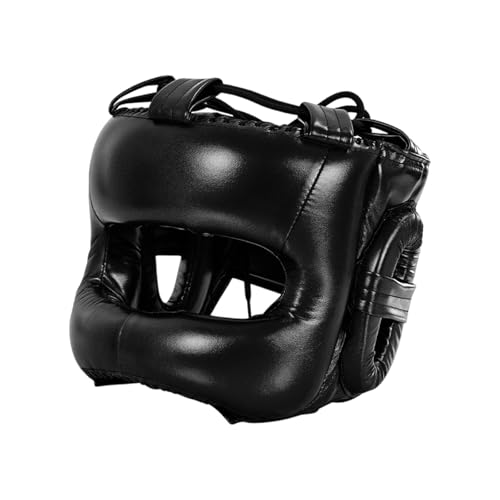 Casco de boxeo multicolor con ventilación y protectores ajustables