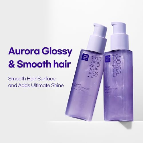 Mise En Scene Perfect Serum Original - Heat Protectant Hair Oil for Frizzy & Dry | Argan Oil | Visibly Smooths & Softens | Add Shine All Hair Types | Damage Repair | Fruity Floral Scent, 2.70 Fl. Oz. - Image 6