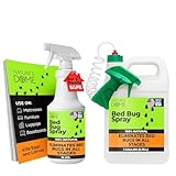Nature's Dome Bed Bug Spray Bundle – Natural Bed Bug & Mite Killer, Effective on Eggs and Resistant Strains, Long-Lasting Home Protection (16 Oz + 1 Gallon)