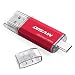 Produktbild USB-C-Flash-Laufwerk, DISAIN 32 GB USB-C-Stick (USB A 3.0/USB C 3.0), 2-in-1 USB-C-Memorystick für Typ-C-Smartphones, Tablets, PC