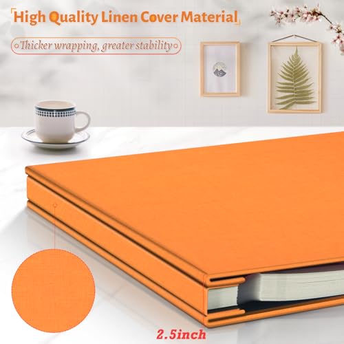 Image of Artfeel Photo Album Self Adhesive Scrapbook,120 Pages Large Photo Book for 4x6,5x7,8x10 Pictures,DIY Album for Baby Wedding Family Travel Birthday,with Metallic Pen and Scraper