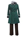 Hetalia: Axis Powers Switzerland Basch Green Halloween Cosplay Costume (Male S)