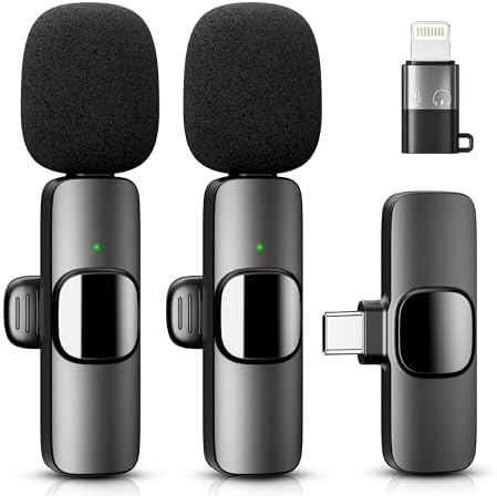 Mi-Mic Live Vlogging Kit, Wireless TikTok Lavalier Microphone