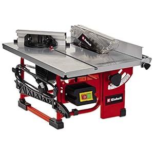 Einhell Tafelcirkelzaag TC-TS 200 (kantelbaar zaagblad, hoekaanslag (+/- 60°), parallelaanslag met vergrendeling aan beide zijden