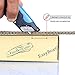 EasyCut 1000 Safe Retractable Box Cutting Utility Knife, Blue, 09780