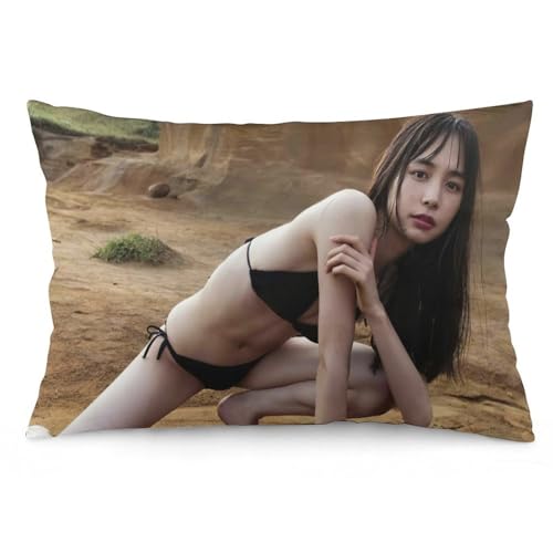 井桁弘恵 6 枕カバー ロング枕カバー 両面印刷 柔らかく生地 横寝用抱き枕 向き寝 室内装飾 12 "x20 "