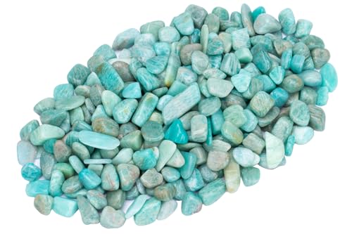 Image of ZenQ 1 lb Crystal Chips, Tumbled Stone Chips for Crafts | Polished, Undrilled Gemstones for Resin Art, Vase Filler, Plant Decor, Candle Making, and DIY Projects
