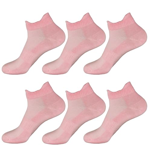 Image of Womens Anti Odor Breathable Moisture Wicking Sports Cotton Low Cut /Quarter Crew Socks for Athletes Foot