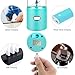 Portable Juicer Blender, XBrands Mini Travel Blender,USB Rechargeable Juicer Cup,Household Fruit Mixer, Personal Size Mixing Machine with Six Blades, Small Size Easy to Carry - Small Ice Cubes Become Smaller