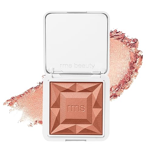 RMS Beauty Redimension Hydra Powder Blush – Hydrating Mineral Powder Blush with Buildable Natural Color, Lightweight Long-Lasting Finish, Clean & Cruelty-Free 0.15 oz