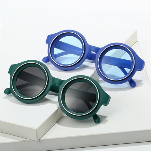 Vintage Round Sunglasses for Women Men Punk Luxury Classic Steampunk Uv4003