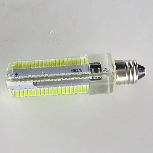 Honcaly 110v 8w E11 Dimmable LED Light Chandelier Dimmable Bulb Halogen Replacement White 6000k Crystal Ceiling Lamp Light