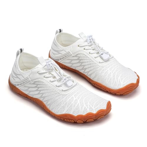 Image of Hike Barefoot Shoes for Women Men Breathable & Non-Slip Athletic Footwear Wide Toe Water Shoes,Designed for Walking,Running&Swimming