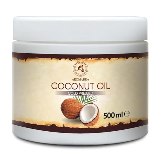Kokosöl 500ml - Cocos Nucifera - Indonesien - Kaltgepresst - 100% Rein & Natürlich - Kokosnussöl - Unraffiniert - Körperbutter - Pflege für Gesicht - Haare - Körperpflege - Coconut Oil