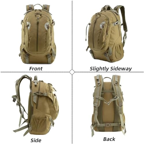 Mochila táctica impermeable para senderismo y viaje miniatura 2