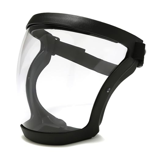 Multipurpose Full Face Mask with Adjustable Band, Anti-Fog Shield