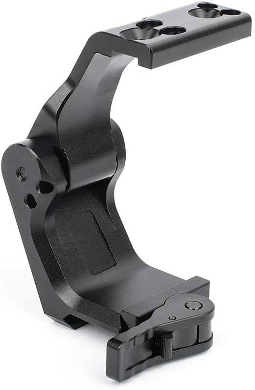 Fast FTC ET G33 G43 Magnifier Mount, Scope Fast Slide QD Flip Scope Mount Metal Riser Mount Base for 20mm Picatinny Weaver Rail
