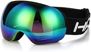 Ski Snowboard Goggles, HiCool Snow Goggles Motorcycle Goggles Men Women Adult - Anti-Fog
