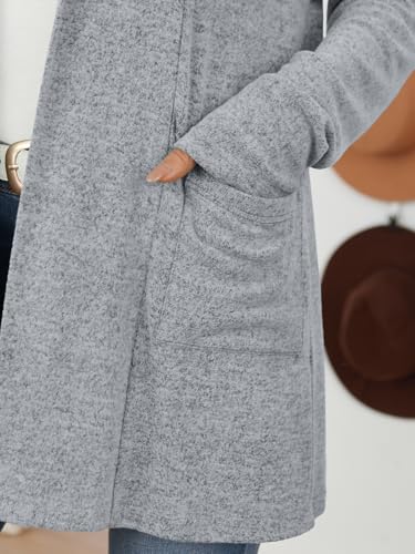 Image of LILLUSORY Cardigan Sweaters for Women Lightweight Cardigans Fall Outfits | Open Front Long Cardigan with Pockets, Business Casual Outfits, Airport Travel Outfits, Teacher Outfits, 2026 Fall Fashion