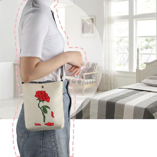 VAMSII Beauty Rose Crossbody Bag Beauty Princess Gift Fairytale Lover Gift4