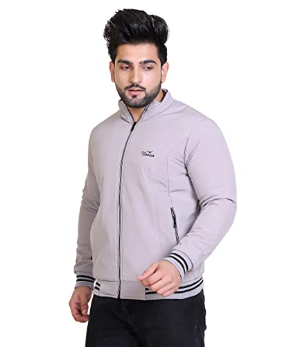 Image of Brazo Embrace both warmth and style Men's Solid Winter Wear Jacket - Stay fashionable and cozy in this must-have outerwear piece for the winter season.