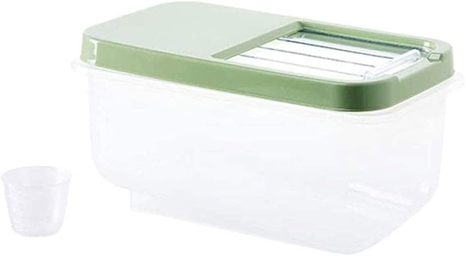 Cereals Storage Box Cereal Container Rice Storage Kitchen Rice Storage Box Grain Container Kitchen Organizer Large Plastic Flour Rice Boxes Dust Proof Moisture
