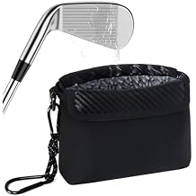 Golf Cleaning Kit Accessories,Golf Club Ball Cleaning Bag,Gift for Christmas,Club Ball Cleaning Bag,Club Brush with Water,Divot Repair Tool,Club Sharpener-Gifts for Men&Women
