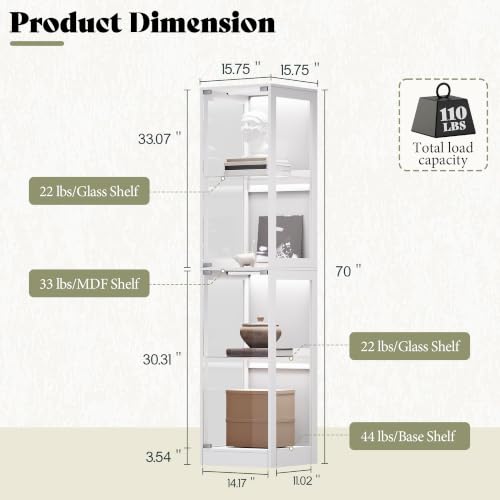 Image of AMERLIFE 16-Inch RGB Display Cabinet