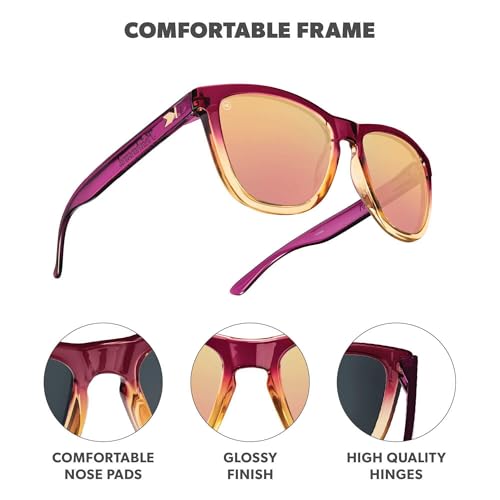 Image of Knockaround Square Polarized Sunglasses for Men & Women - UV400 Protection