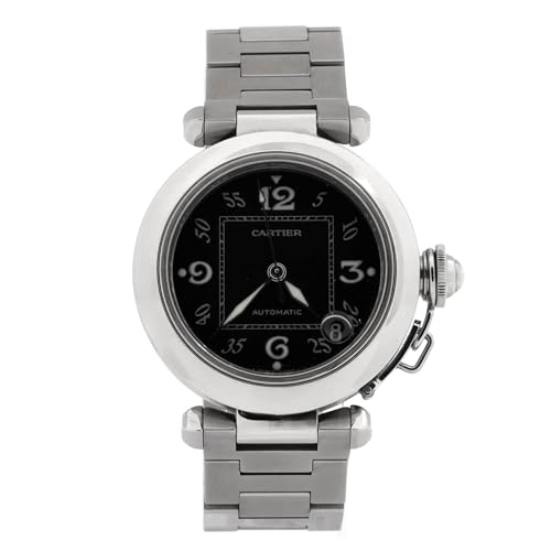 Pre-Loved Pasha C de Cartier Automatic Watch Stainless Steel 35