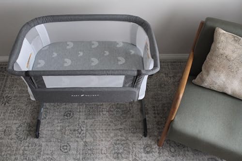 Image of Baby Bassinet Mattress Topper, Waterproof Replacement Pad with Removable & Washable Mattress Covers (for Baby Delight)