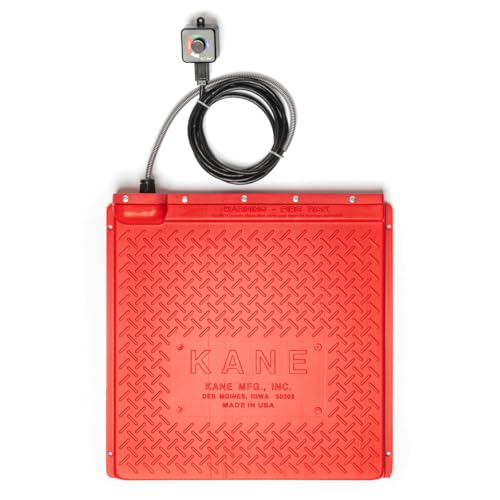 Kane Electric Pet Heat Mat - Self Regulated 18x18 - Use Indoors or Outdoors - Provides The Best Heat Source for Your Pet