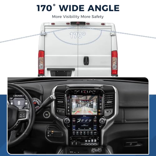 Image of Rearview Backup Camera Fit for Ram ProMaster 1500 2500 3500 18-2021 | OE: 68417057AA, 4672639AA, 56054157AA