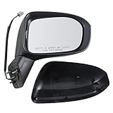 Power Side View Mirror Passenger Replacement for 14-15 Honda Civic 76208-TR4-C01
