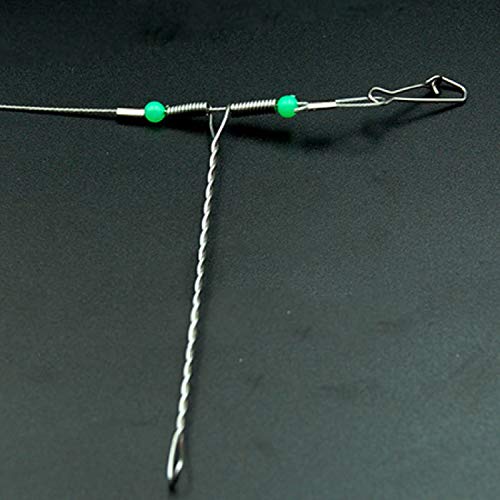 Linha de pesca, aço inoxidável resistente ao desgaste para pesca ao ar livre para lagos Sea Lake Riv