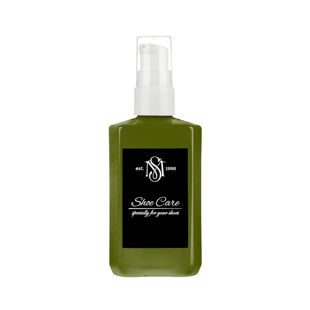 Baume pour cuir Vert Caviar ravive la teinte et assouplit les souliers