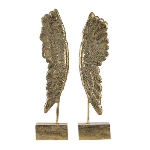 CC Home Furnishings Angel Wing Bookends - 20.25